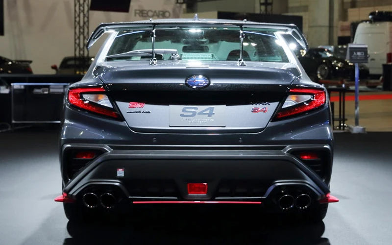 Aileron aérodynamique en fibre de carbone style STI pour Subaru WRX S4 2022