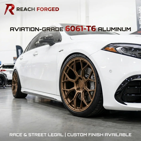 Jantes Forgées 21 Pouces Bronze – Mercedes AMG A45S (5x112)