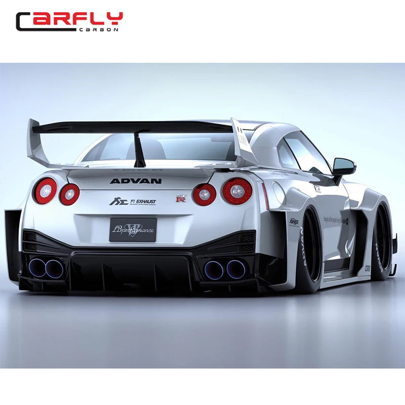 Kit carrosserie en fibre de carbone style LB pour Nissan GT-R R35