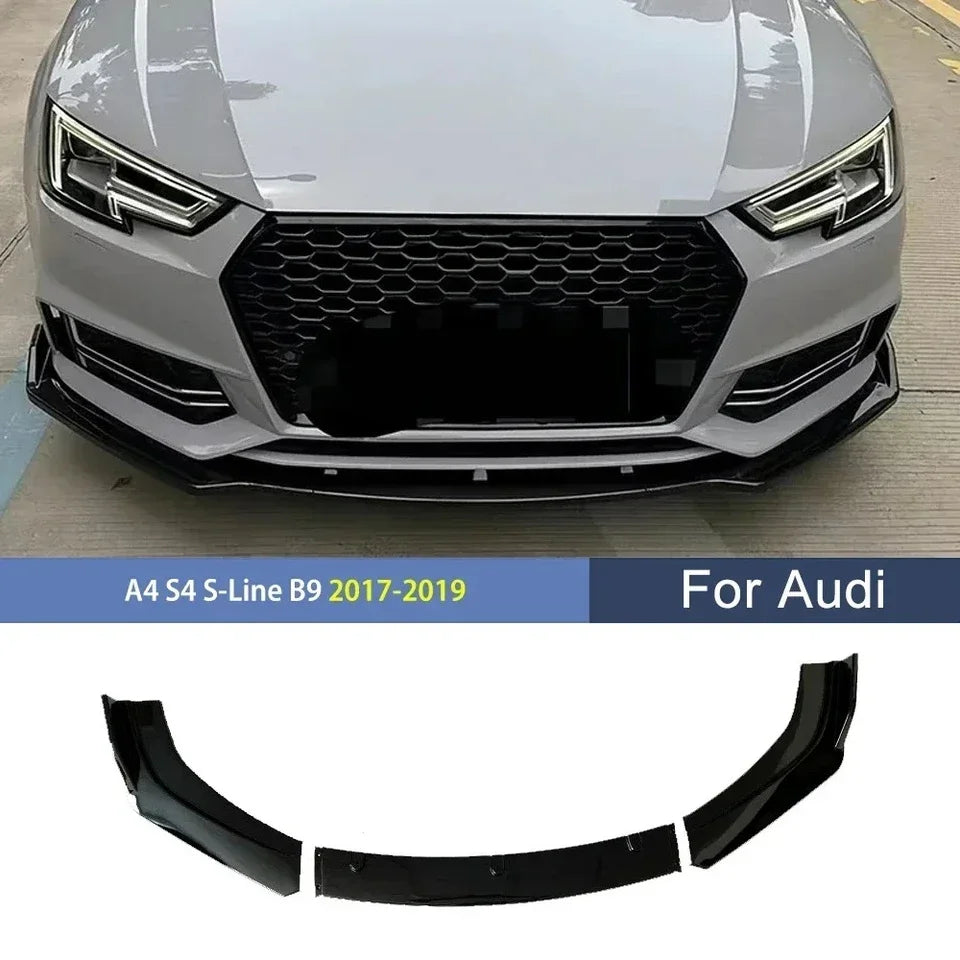 Lip Avant Style S-Line pour Audi A4 B9 Berline (2017-2019) – Carrosserie & aérodynamique | OURANE.COM