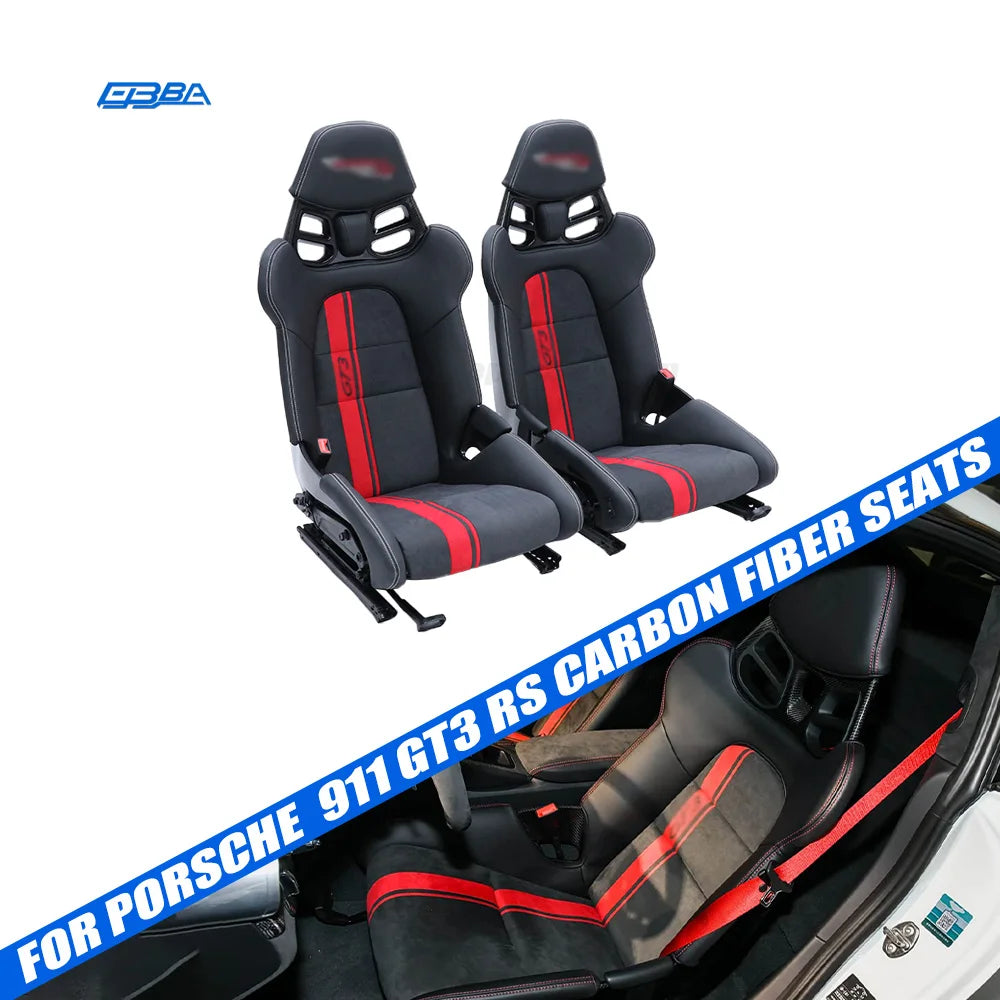 Siège Baquet Fibre de Carbone GT3 – Porsche