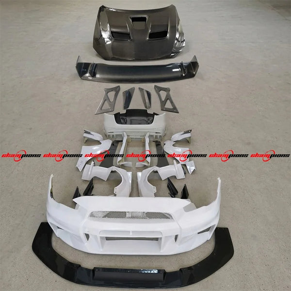 Kit carrosserie large FRP style JDM Mitsubishi Lancer EX — vue 6