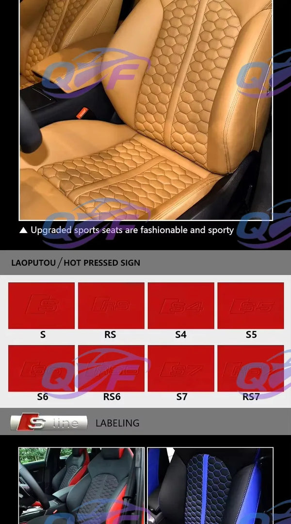 Siège Baquet Fibre de Carbone – Audi