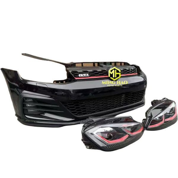 Kit carrosserie complet avant Volkswagen Golf - Pare-chocs, calandre, phares — vue 1