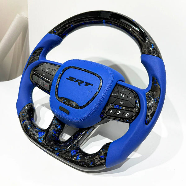 Volant Fibre de Carbone LED – Dodge, Charger, Challenger