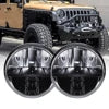 Phares LED 7 pouces Angel Eyes RGB pilotables par application Loyo – Jeep Wrangler à partir de 2014