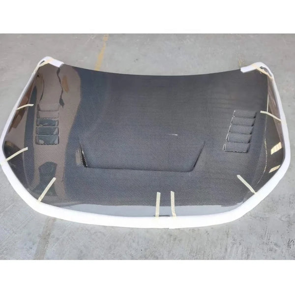 Capot carbone style C Volkswagen Scirocco — vue 4