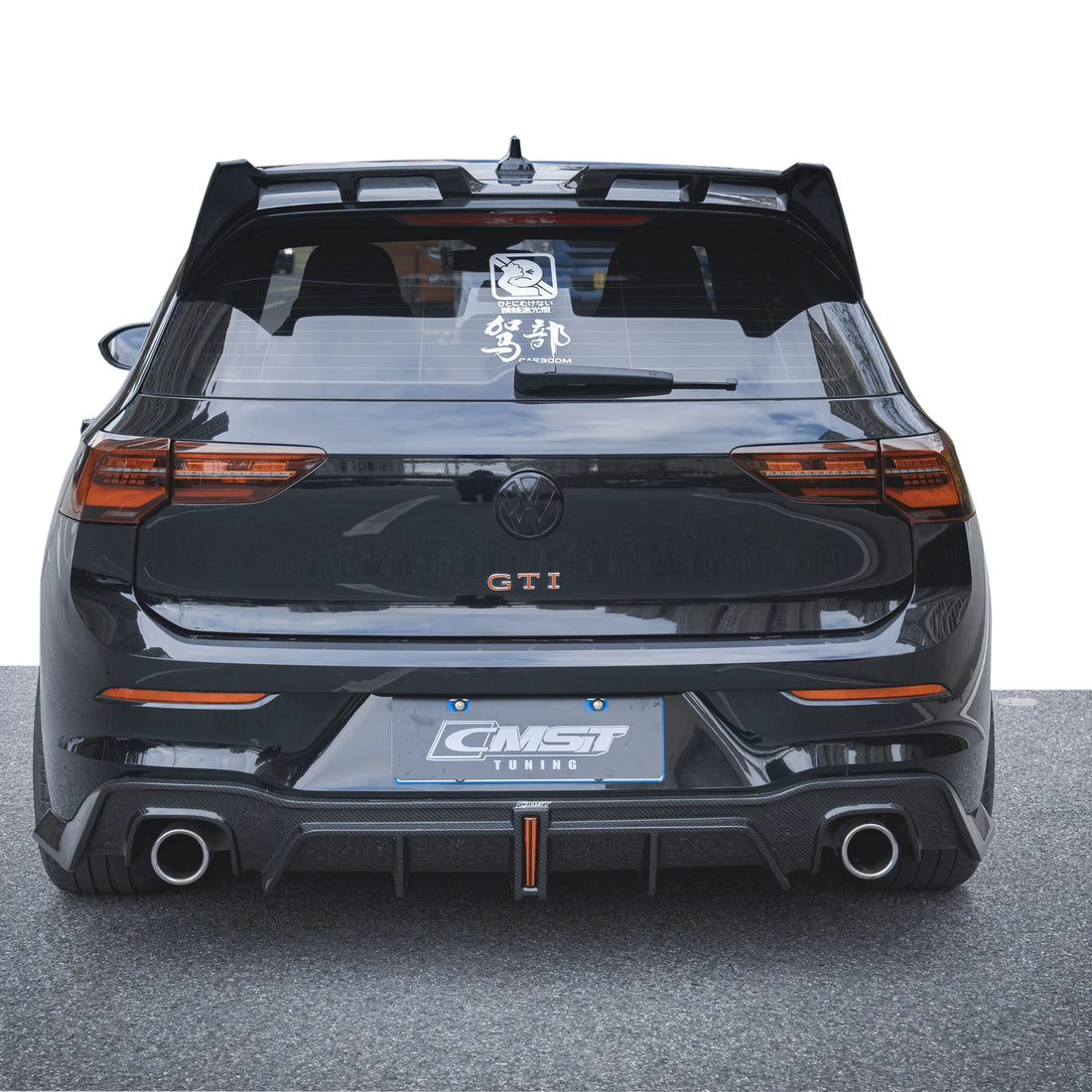 Kit carrosserie style CMST pour Volkswagen Golf 8 GTI : lèvre avant, diffuseur, jupes et ailes