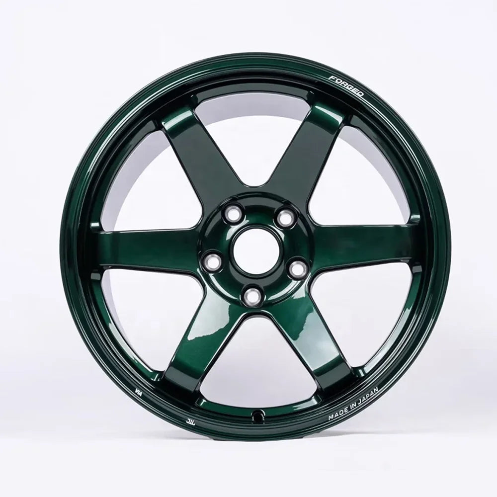 Jantes forgées monobloc multi-branches sur mesure, 15 à 24 pouces, plusieurs entraxes, couleurs au choix