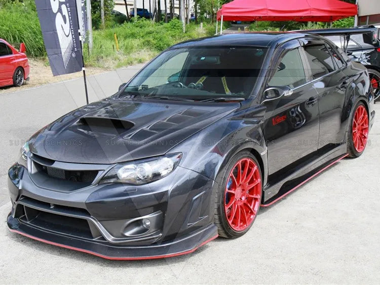 Kit carrosserie semi-carbone style Vari Ultimate pour Subaru Impreza WRX STI GVB/GVF, 2008–2011