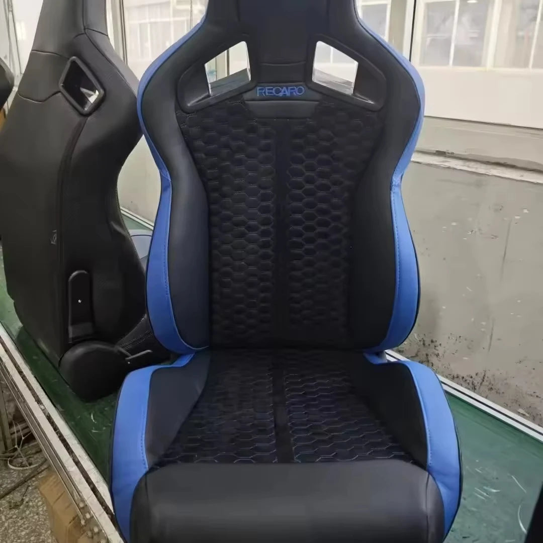 Siège Baquet Fibre de Carbone Réglable – Véhicules Sportifs
