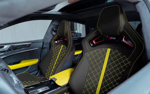 Sièges baquets YLC en fibre de carbone pour Audi A3 à A8 et Q3 à Q7