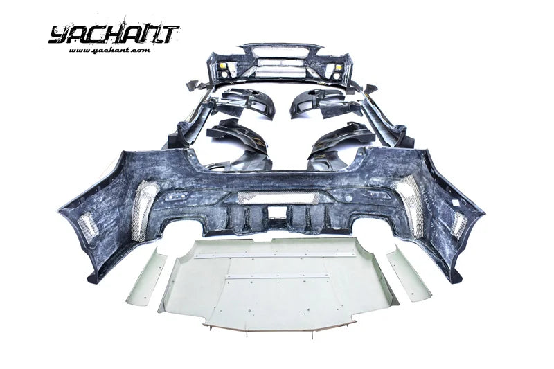 Kit carrosserie large en fibre de verre pour Subaru Impreza VA WRX S4 et STI, 2015–2021