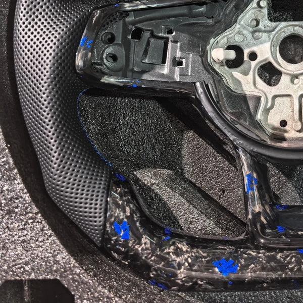 Volant Fibre de Carbone – Volkswagen, Golf, Polo – Version 2