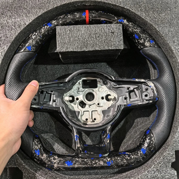 Volant Fibre de Carbone – Volkswagen, Golf, Polo – Version 2