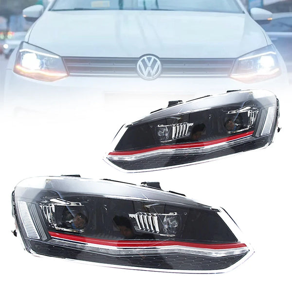 Phares LED tuning pour Volkswagen Polo (2018–2020)