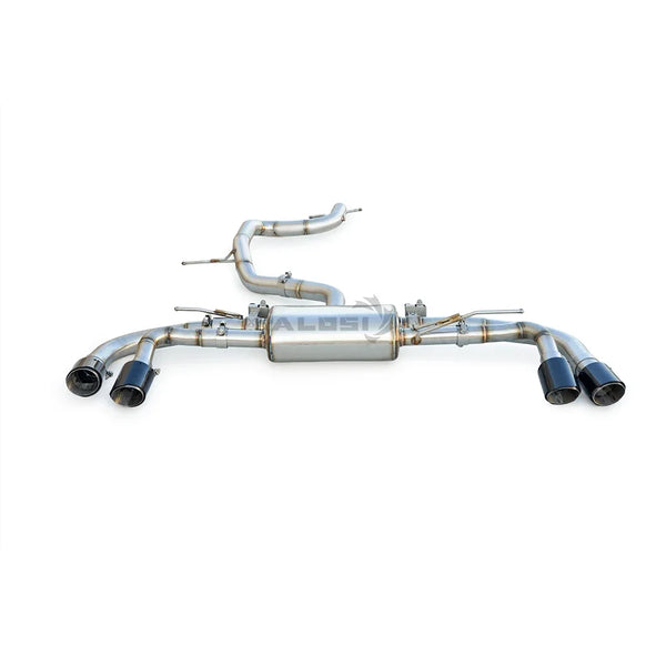 Ligne d’échappement à valves inox Audi A3 1.8T/2.0T, 2012–2020