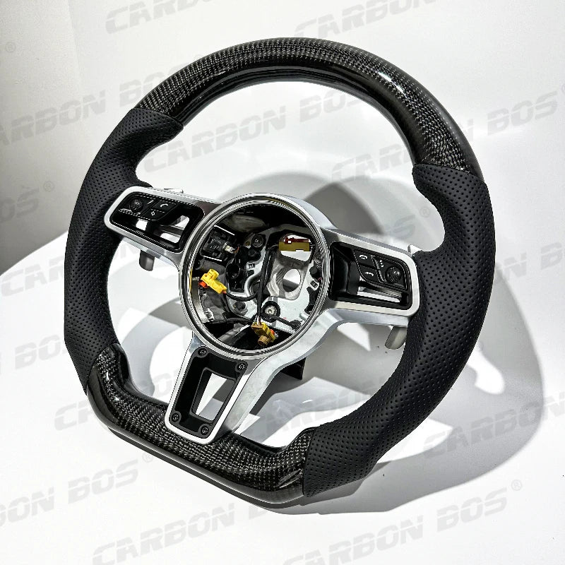 Volant Fibre de Carbone – Porsche, 911, Panamera
