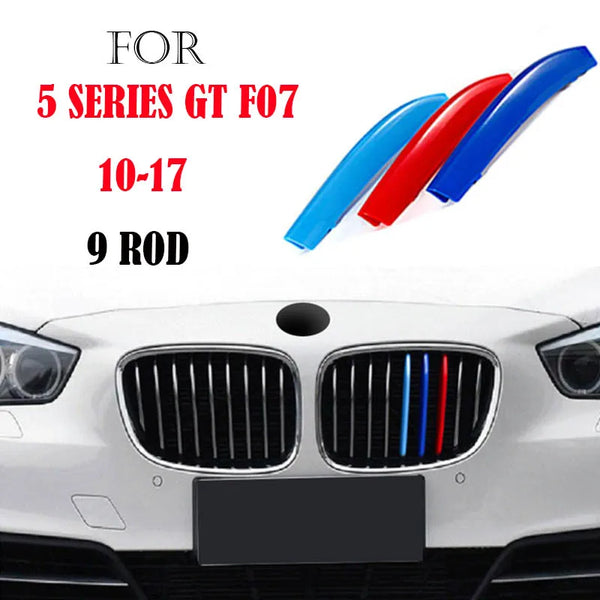 Bandes de garniture de calandre avant, 3 pièces, pour BMW série 1 2 3 4 5 6 7 8 X1 X2 X3 X4 X5 X6 X7 Z4 E46 E90 F30 E60 E81 F