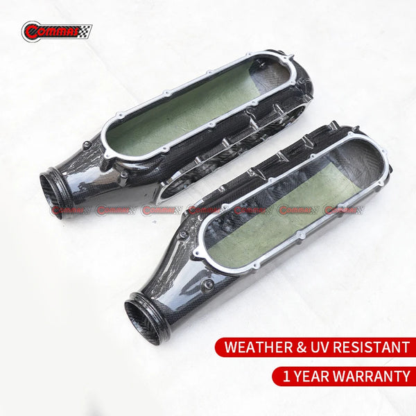 Cache admission carbone sec style OEM Ferrari 458 — vue 6