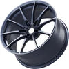 Jantes forgées concaves sur mesure bleu foncé à 5 branches doubles, 16 à 18 pouces, 5x114,3 et 5x100