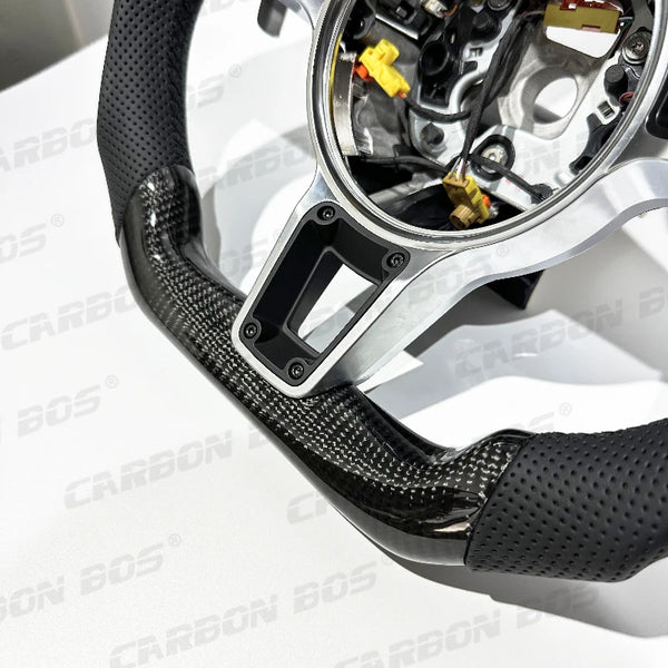 Volant Fibre de Carbone – Porsche, 911, Panamera