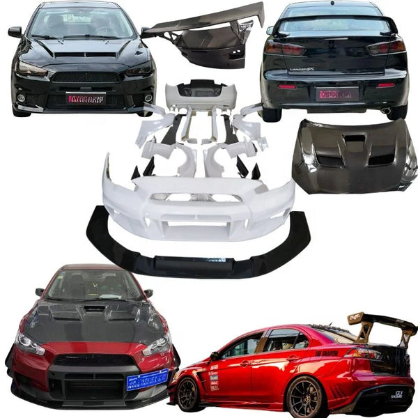 Kit carrosserie large FRP style JDM Mitsubishi Lancer EX — vue 1