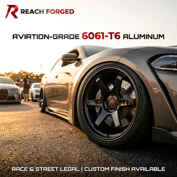 Jantes forgées 19 pouces noir brillant 5x114,3 pour Toyota GR Supra