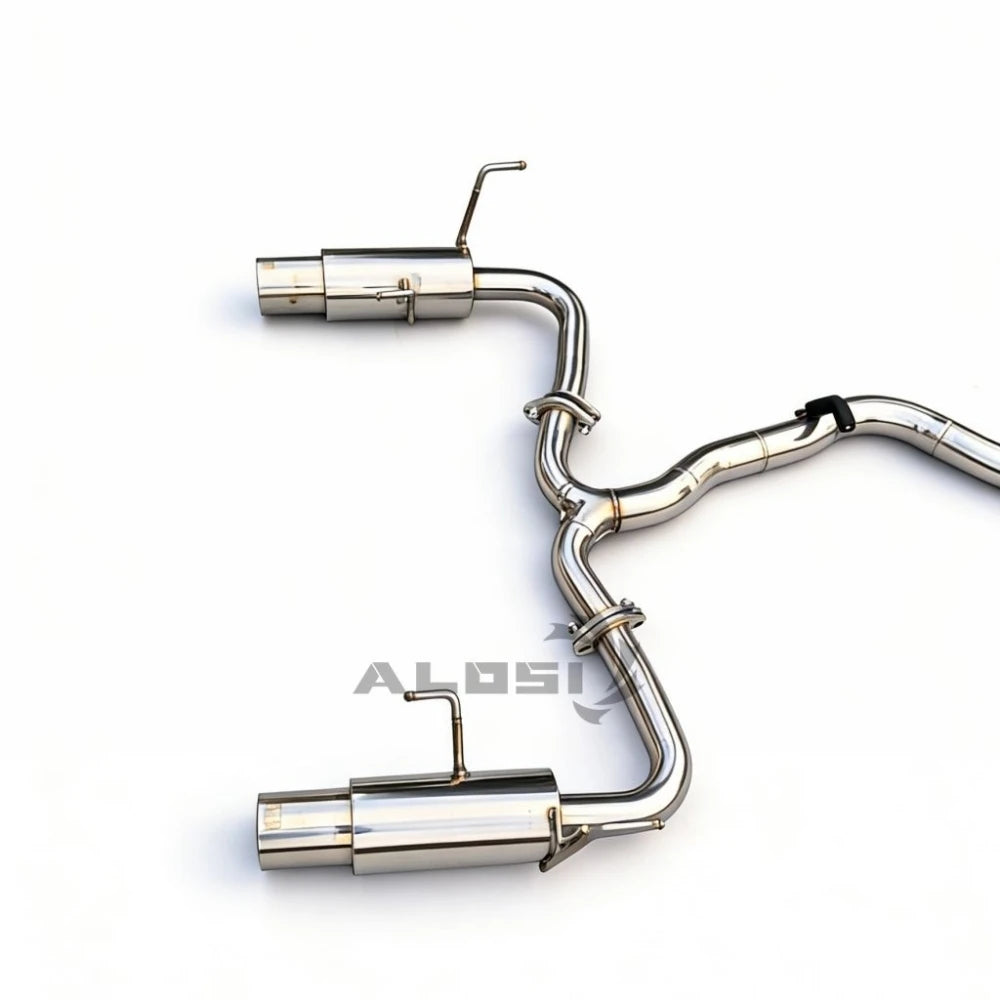 Ligne d'échappement inox 304 Cat-Back pour Subaru Impreza WRX 2.5T 2007-2014, kit tuning performance