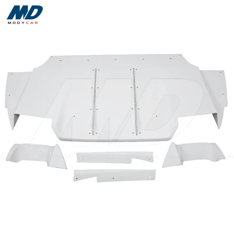 Kit carrosserie large en fibre de verre style V pour Subaru Impreza WRX STI GVB/GVF, 2008–2011