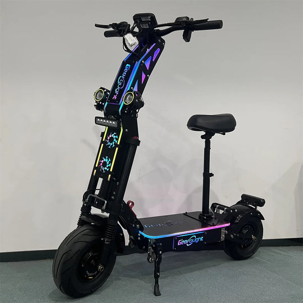 Trottinette Électrique Sport 72V 10000W – Batterie Lithium 40Ah, Contrôle par Application – Version 2