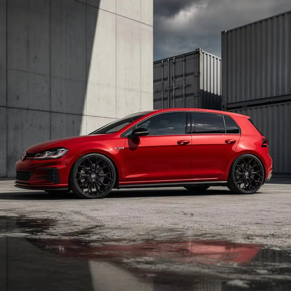 Jantes Flow Forming Multi-Branches Y-Mesh Noir Mat – Golf GTI & Audi A3