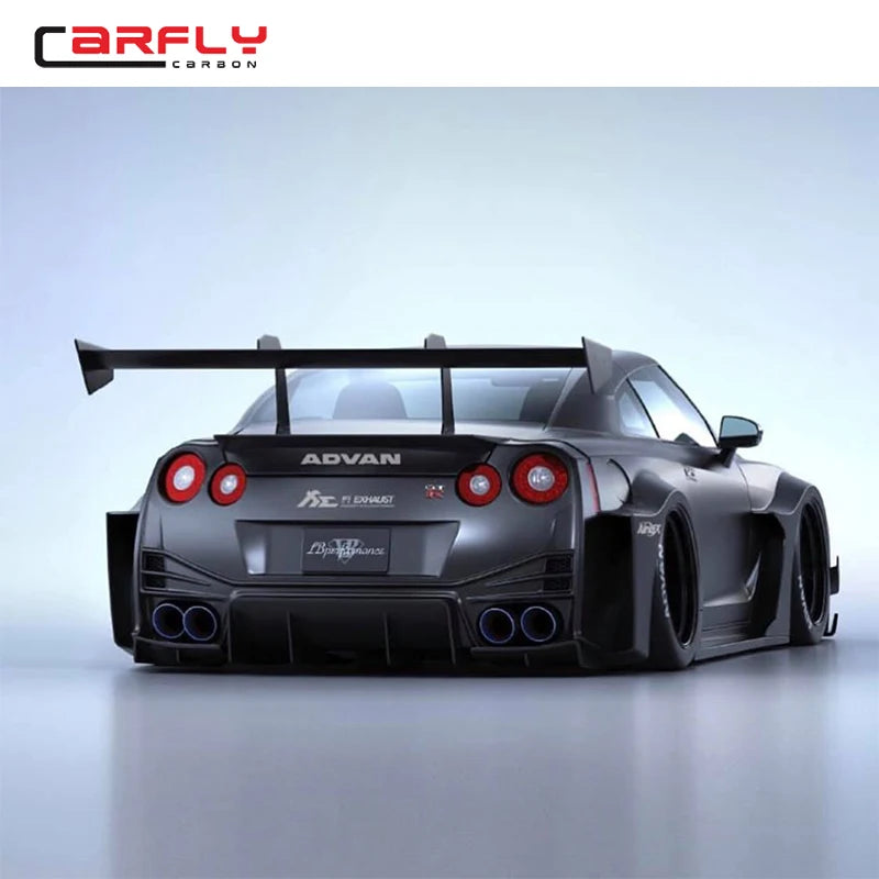 Kit carrosserie en fibre de carbone style LB pour Nissan GT-R R35