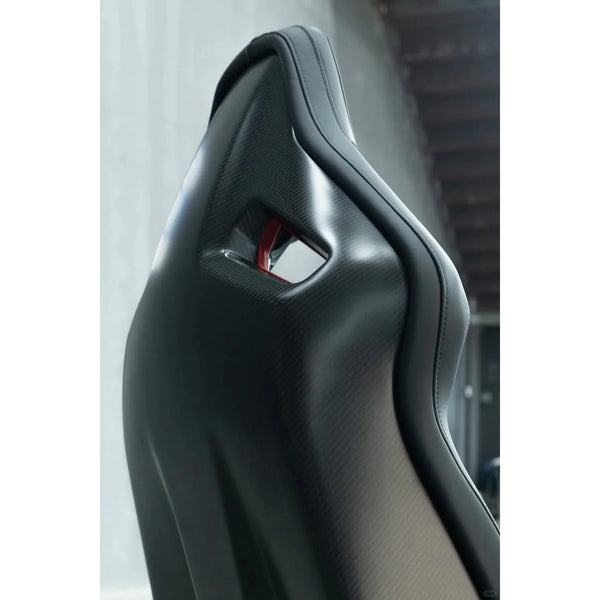 Siège Baquet Fibre de Carbone Réglable – Véhicules Sportifs – Version 2