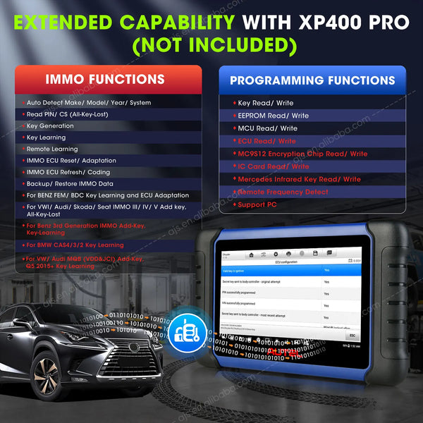 Autel Maxiim IM508S Smart automobile Key programmeur XP200 IKEY programmation Cope Machine Altar IM508 OBD2 scanner outil de 