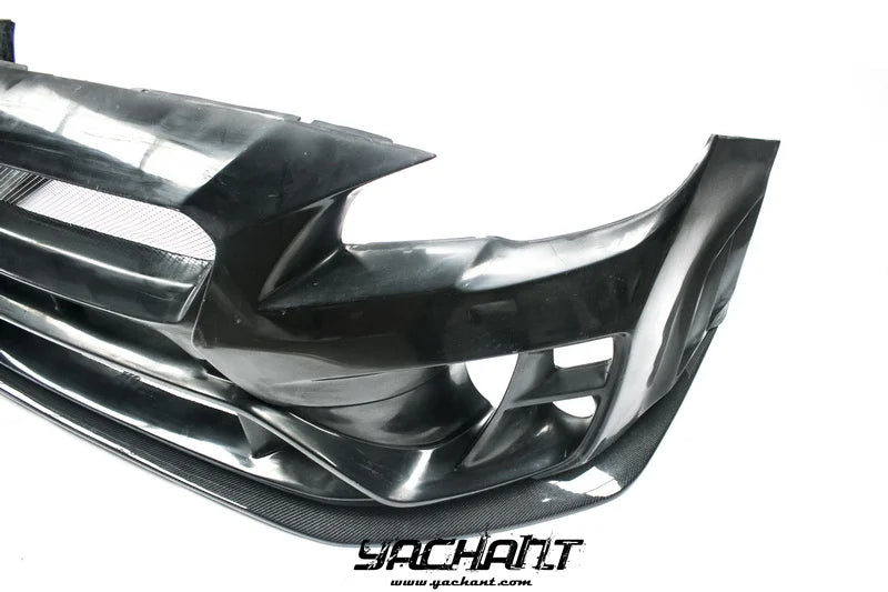 Pare-chocs avant FRP avec lèvre inférieure en carbone style VS ARISING II pour Subaru Impreza VA WRX S4/STI, 2015–2021