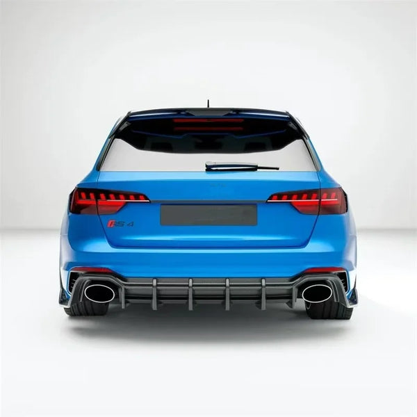 Kit carrosserie carbone style RZ pour Audi RS4