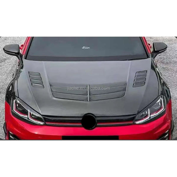 Grille de capot carbone Volkswagen Golf 7/7.5 2014-2021 — vue 5