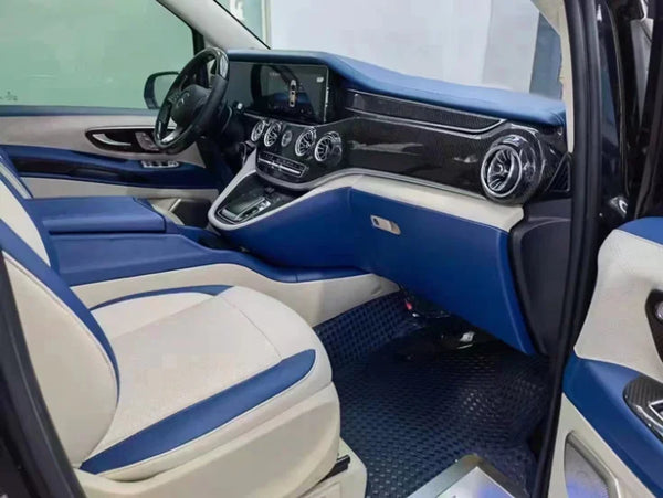 Kit intérieur cuir style Maybach Mercedes Classe V/Vito — vue 4