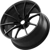 Jantes forgées concaves sur mesure bleu foncé à 5 branches doubles, 16 à 18 pouces, 5x114,3 et 5x100