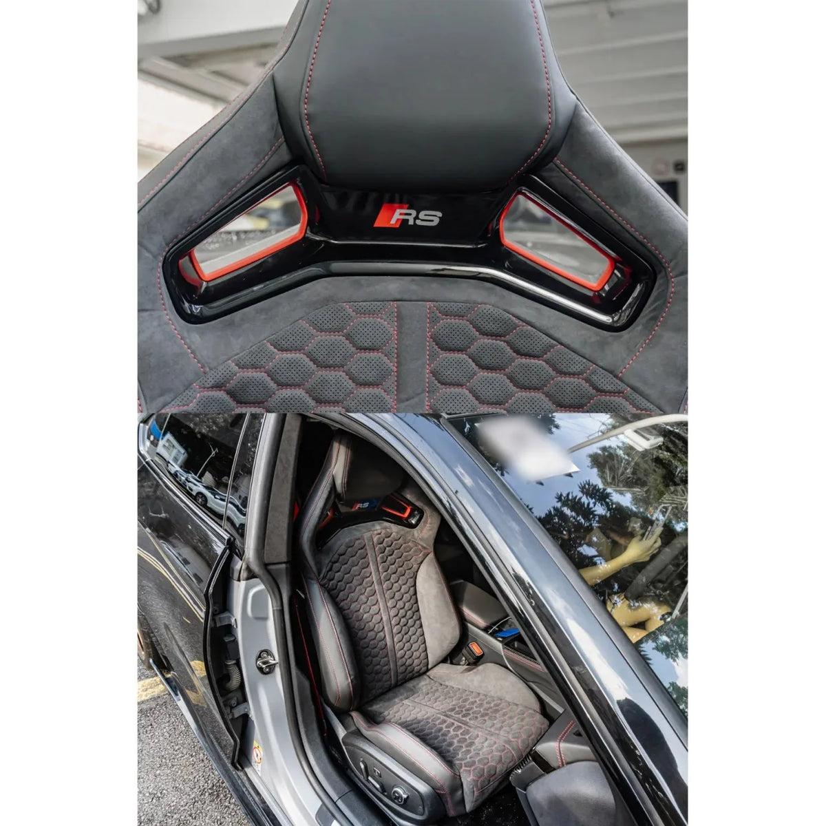 Siège Baquet Fibre de Carbone Réglable – Véhicules Sportifs – Version 2