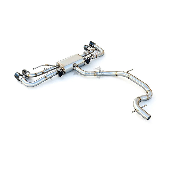Ligne d’échappement à valves inox Audi A3 1.8T/2.0T, 2012–2020