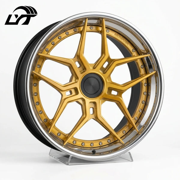 LYT personnalisé Forged fibre de carbone Lip fortement concave léger personnalisé Alloy Rims 18 19 20 21 22 pouces performanc
