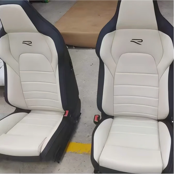 Sièges baquets carbone motif Pepita pour Golf GTI et R