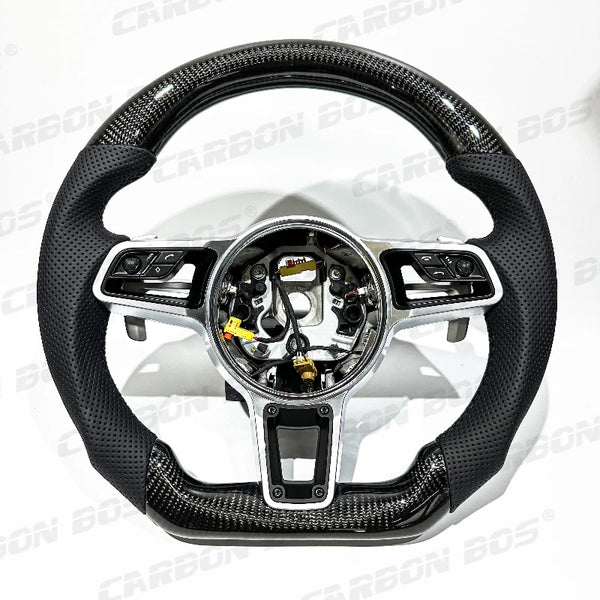 Volant Fibre de Carbone – Porsche, 911, Panamera