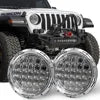 Phares LED 7 pouces Angel Eyes RGB pilotables par application Loyo – Jeep Wrangler à partir de 2014