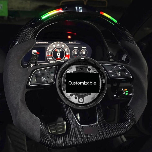 Volant Fibre de Carbone LED – Audi