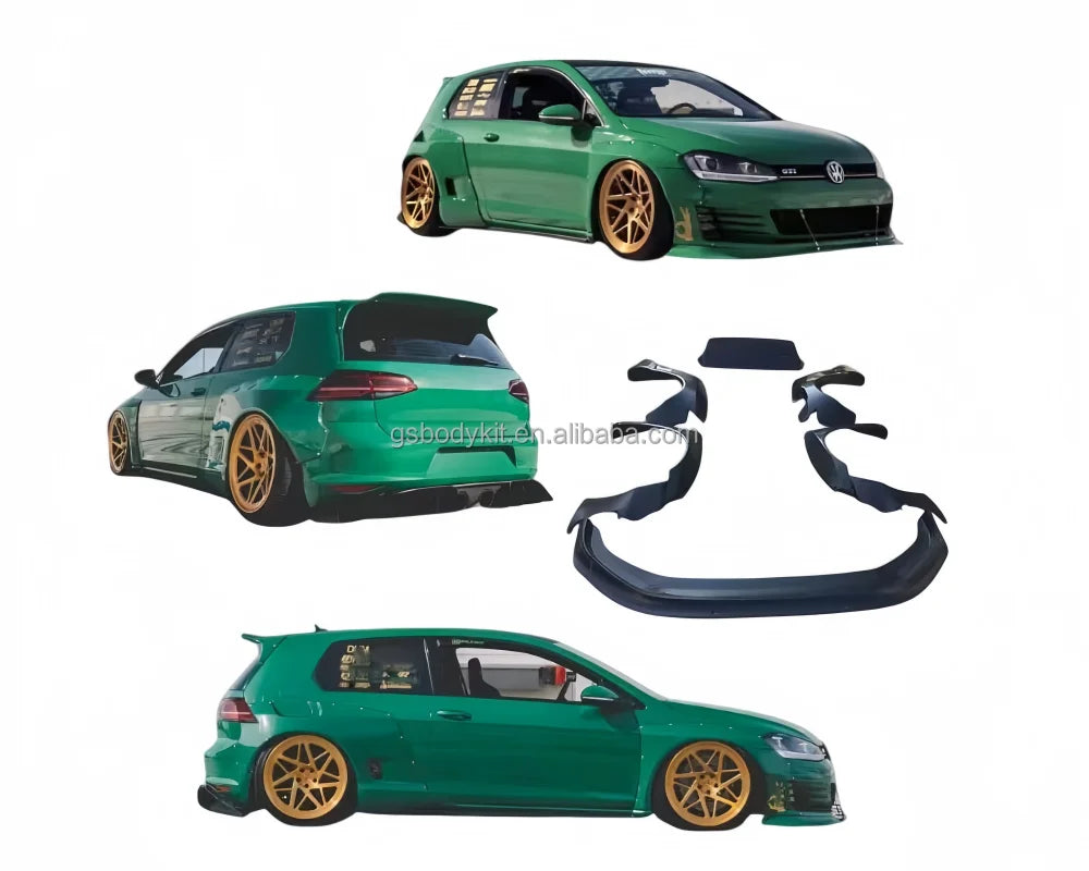 Kit carrosserie large style Rocket pour Volkswagen Golf 7 et Golf GTI