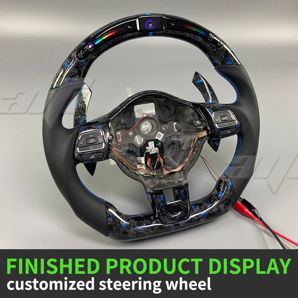 Volant Fibre de Carbone LED – Volkswagen, Golf, Polo – Version 2