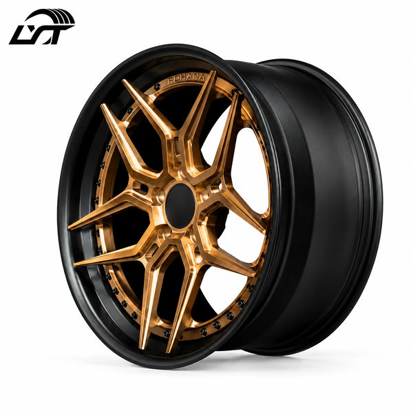 LYT personnalisé Forged fibre de carbone Lip fortement concave léger personnalisé Alloy Rims 18 19 20 21 22 pouces performanc